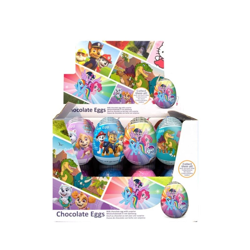 HUEVO DE CHOCOLATE LICENCIA 20G