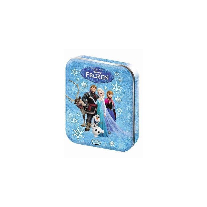 ACTIVITY CARDS DE FROZEN EN CAJA METALICA