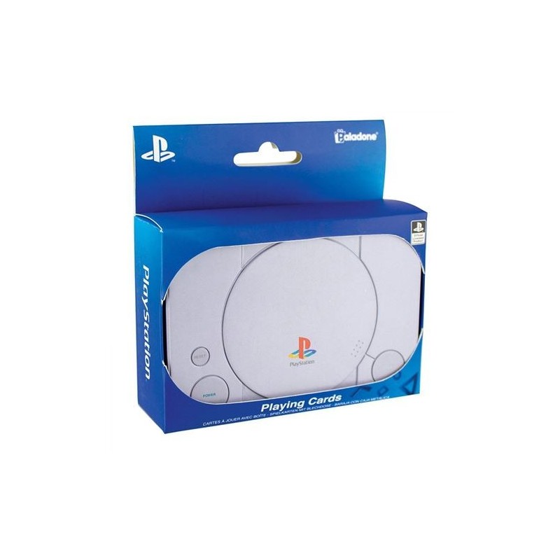 JUEGO DE CARTAS DE PLAYSTATION EN CAJA METALICA