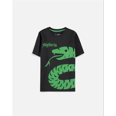 CAMISETA HARRY POTTER SLYTHERIN M/C KIDS
