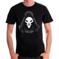 CAMISETA OVERWATCH REAPER NEGRA M/C