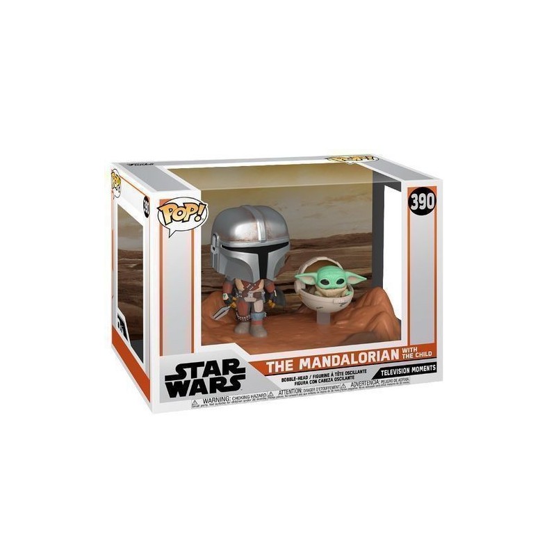 FUNKO POP! STAR WARS THE MANDALORIAN WITH THE CHILD (390)