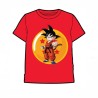 CAMISETA DRAGON BALL BOLA ROJA