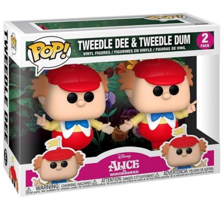FUNKO POP! ALICE IN WONDERLAND TWEENDLE DEE & TWEENDLE DUM 2 PACK