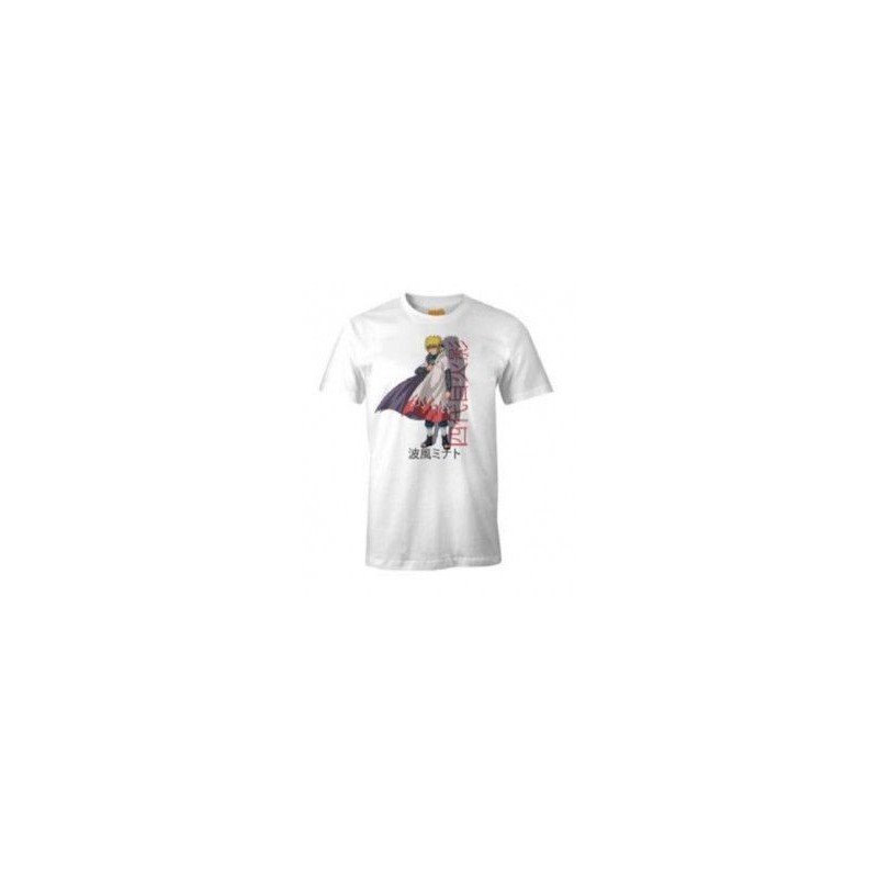 CAMISETA NARUTO BLANCA (MINATO)