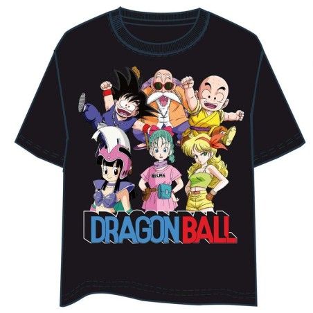 CAMISETA DRAGON BALL PERSONAJES M/C