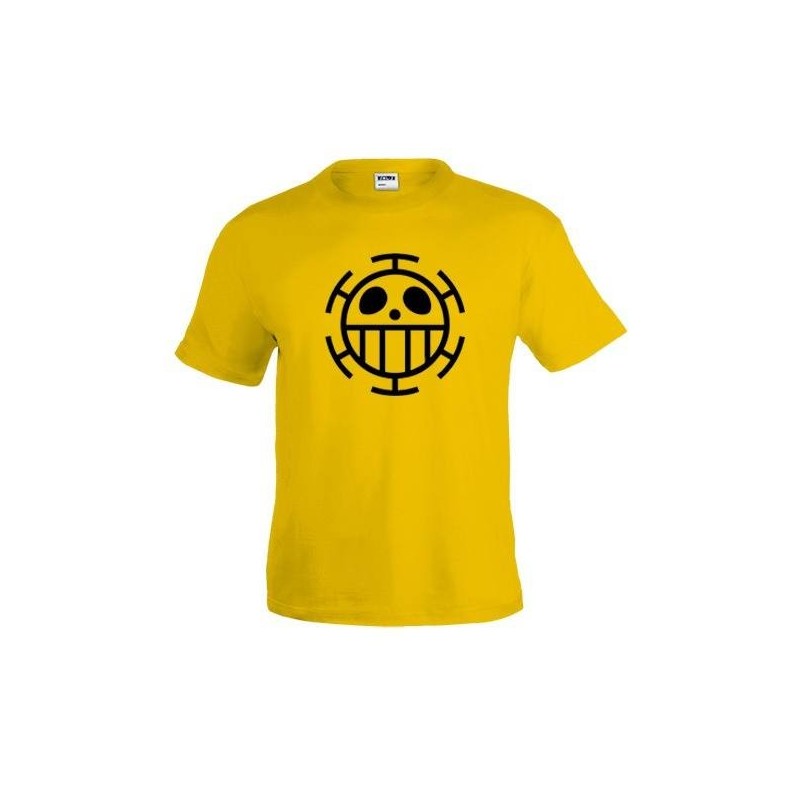 CAMISETA ONE PIECE AMARILLA (TRAFALGAR LAW)