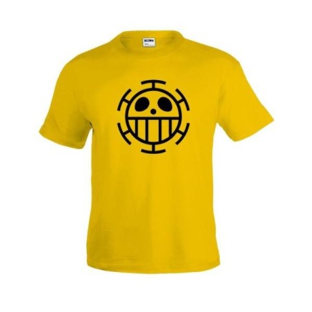 CAMISETA ONE PIECE AMARILLA (TRAFALGAR LAW)