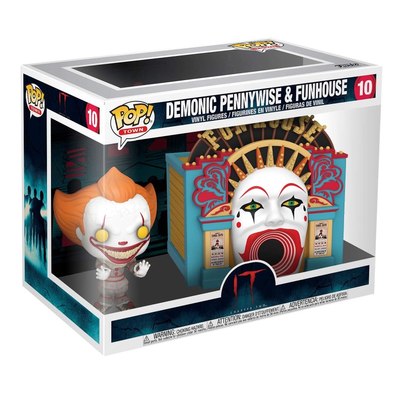 FUNKO POP! IT DEMONIC PENNYWISE & FUNHOUSE (10)