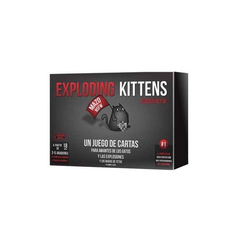 EXPLODING KITTENS EDICION NSFW
