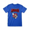 CAMISETA AZUL ITS A ME MARIO M/C