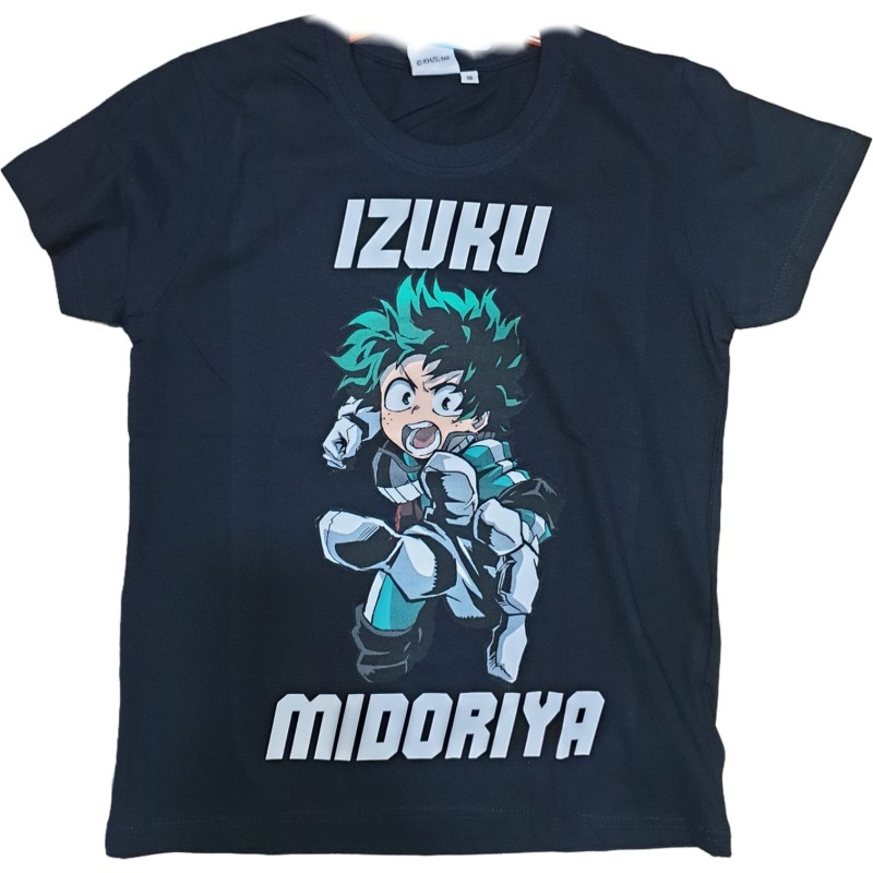 CAMISETA MY HERO ACADEMIA DEKU IZUKU MIDORIYA M/C