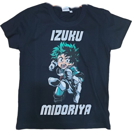 CAMISETA MY HERO ACADEMIA DEKU IZUKU MIDORIYA M/C