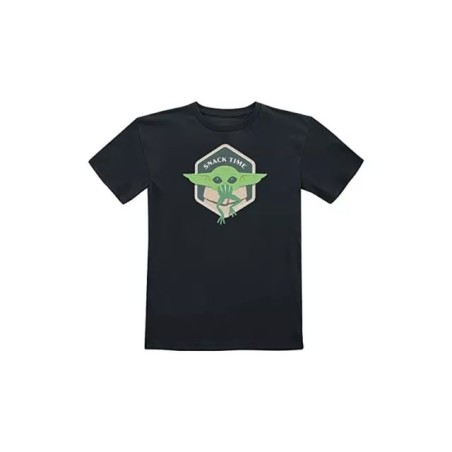 CAMISETA STAR WARS GROGU SNACK TIME M/C