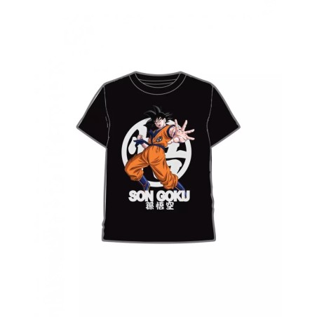 CAMISETA NEGRA DRAGON BALL SON GOKU