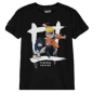CAMISETA NARUTO Y SASUKE NEGRA M/C
