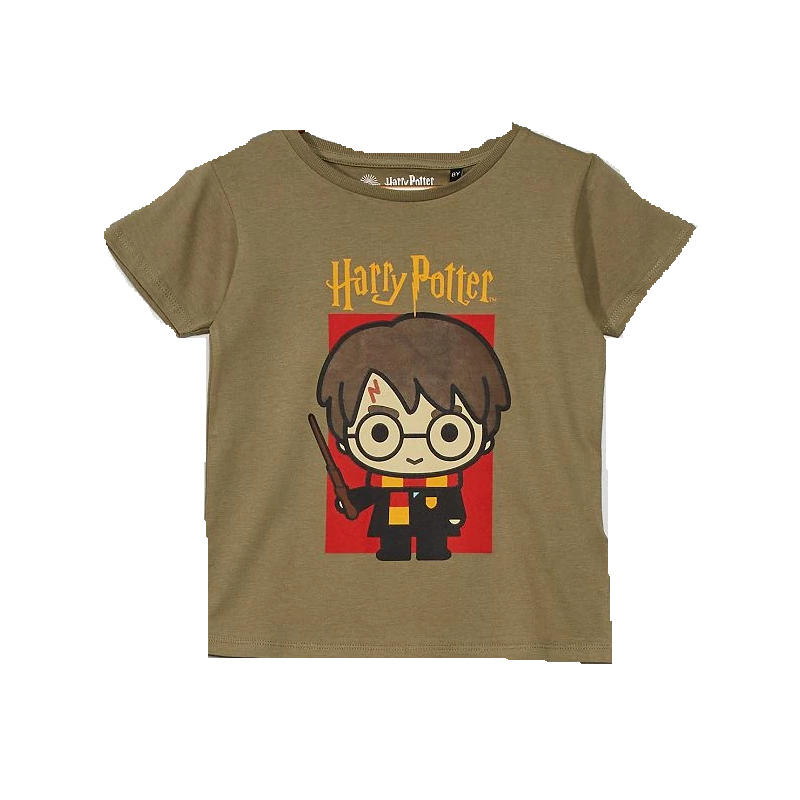 CAMISETA KAKI HARRY POTTER M/C