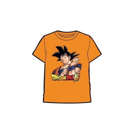 CAMISETA DRAGON BALL GOKU NARANJA