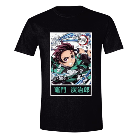 CAMISETA DEMON SLAYER TANJIRO AGUA