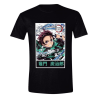CAMISETA DEMON SLAYER TANJIRO AGUA