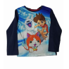 CAMISETA YOKAI WATCH MANGA LARGA