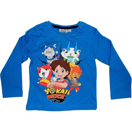 CAMISETA YO-KAI WATCH MANGA LARGA