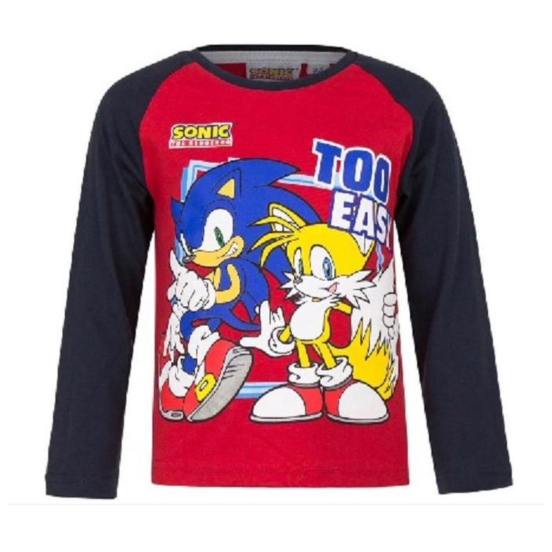 CAMISETA SONIC Y TAILS MANGA LARGA