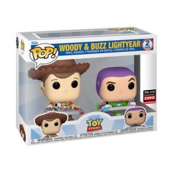 FUNKO POP! TOY STORY (WOODY & BUZZ LIGHTYEAR) EXPO 2024