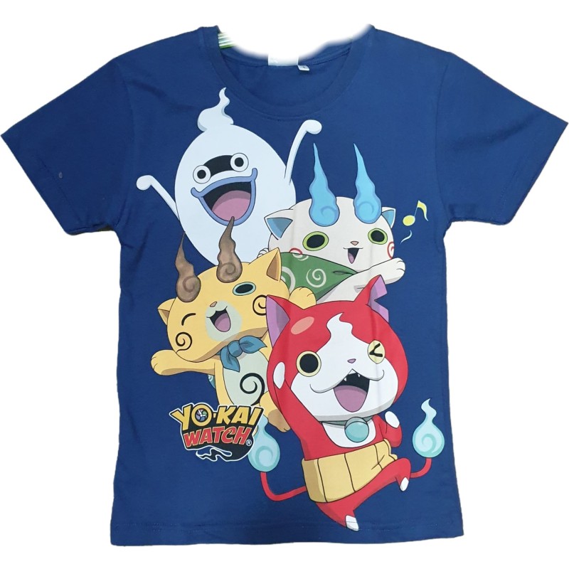 CAMISETA YO-KAI WATCH AZUL MARINO M/C