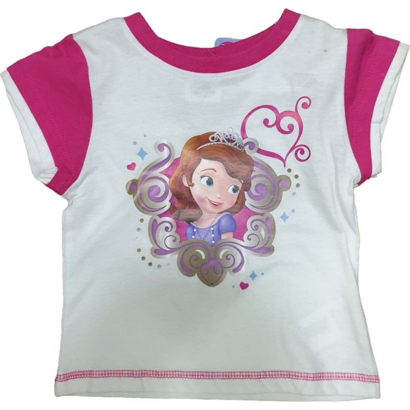 CAMISETA PRINCESA SOFIA VARIOS MODELOS M/C