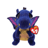 PELUCHE TY DRAGON AZUL (SAFFIRE)