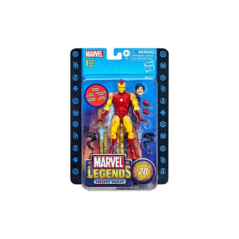 FIGURA MARVEL LEGENDS (IRON MAN) 20 AÑOS