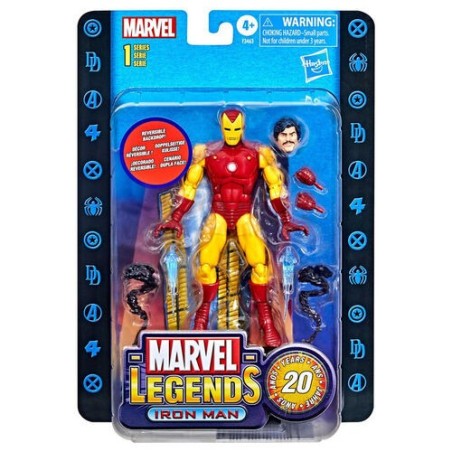 FIGURA MARVEL LEGENDS (IRON MAN) 20 AÑOS