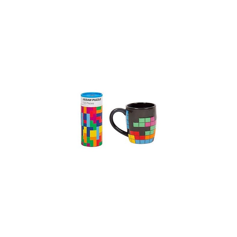 TAZA TETRIS + PUZZLE