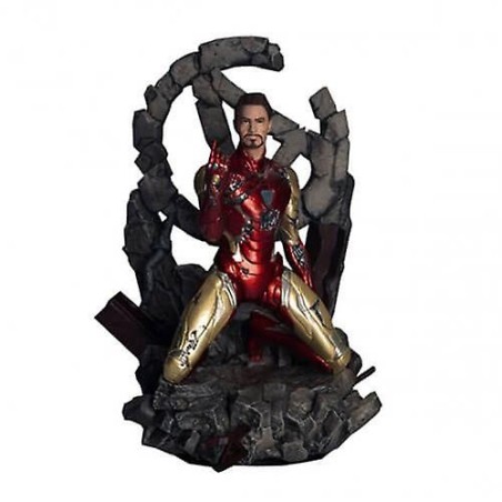 FIGURA DIORAMA D-STAGE 081 IRON MAN MARK 16CM