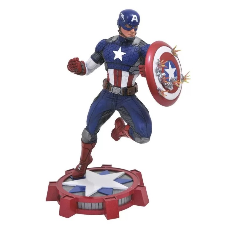 FIGURA MARVEL GALLERY ESTATUA CAPTAIN AMERICA 23CM