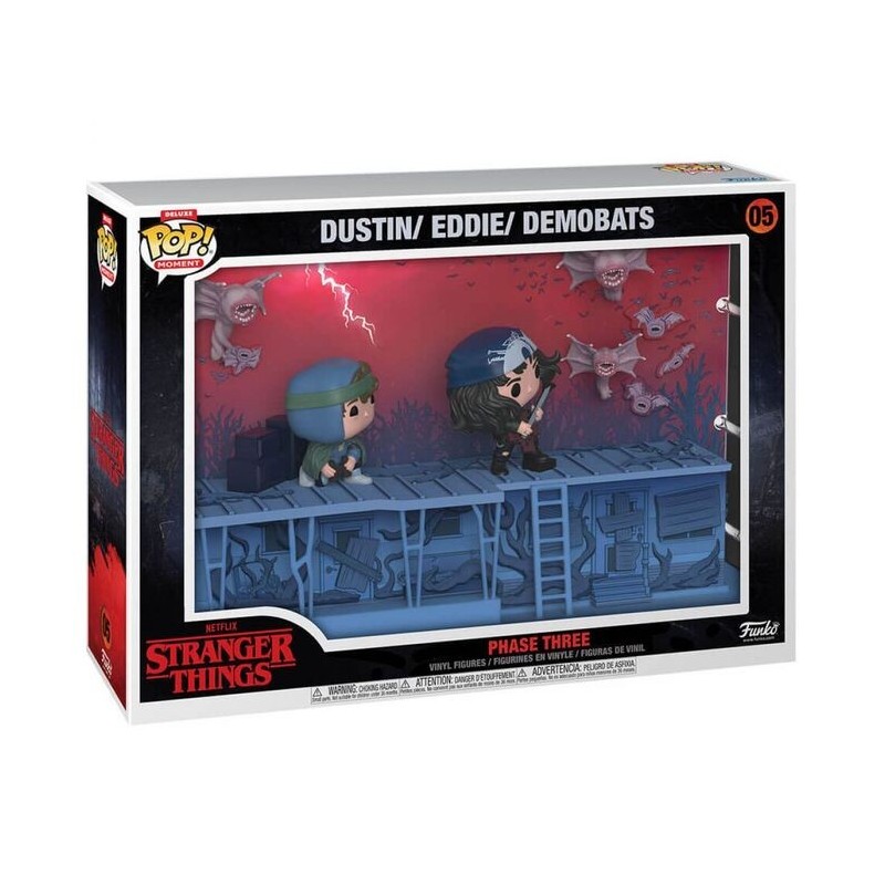 FUNKO POP! STRANGER THINGS (DELUXE MOMENT DUSTIN/EDDIE/DEMOBATS) 05