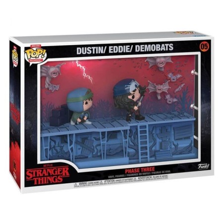 FUNKO POP! STRANGER THINGS (DELUXE MOMENT DUSTIN/EDDIE/DEMOBATS) 05