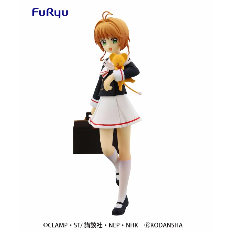 FIGURA CARD CAPTOR SAKURA SPECIAL TOMOEDA JR HIGH UNIFORM FURYU