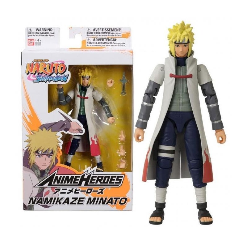 FIGURA NARUTO ANIME HEROES (NAMIKAZE MINATO)