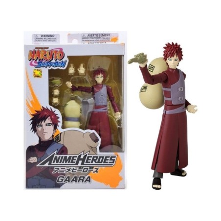 FIGURA NARUTO ANIME HEROES (GAARA)