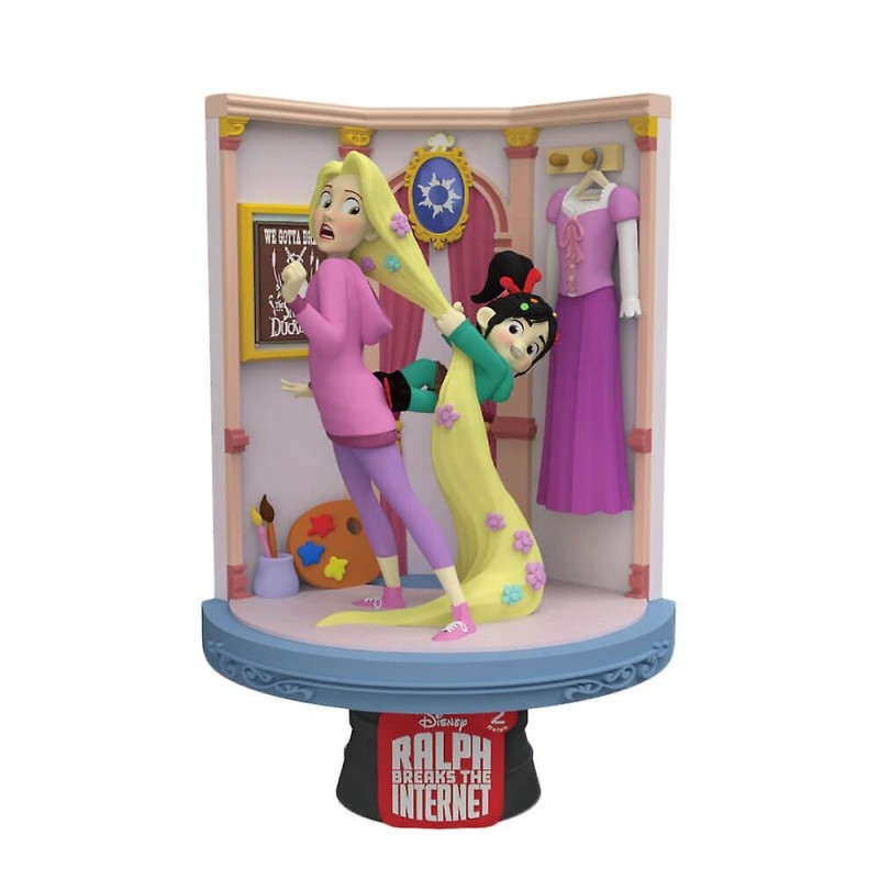 FIGURA DIORAMA D-STAGE DISNEY RALPH 2 RAPUNZEL DS027