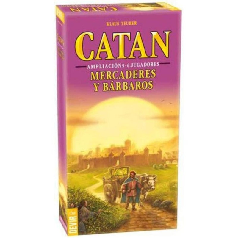 CATAN MERCADERES Y BÁRBAROS AMPLIACIÓN 5-6 JUGADORES