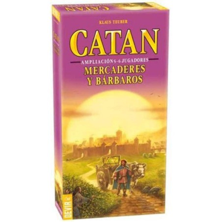 CATAN MERCADERES Y BÁRBAROS AMPLIACIÓN 5-6 JUGADORES