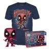 CAMISETA (TALLA L) + FUNKO POP! DEADPOOL (400)
