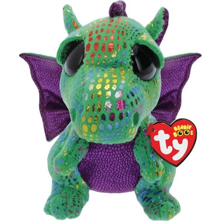 PELUCHE TY DRAGON VERDE (CINDER)
