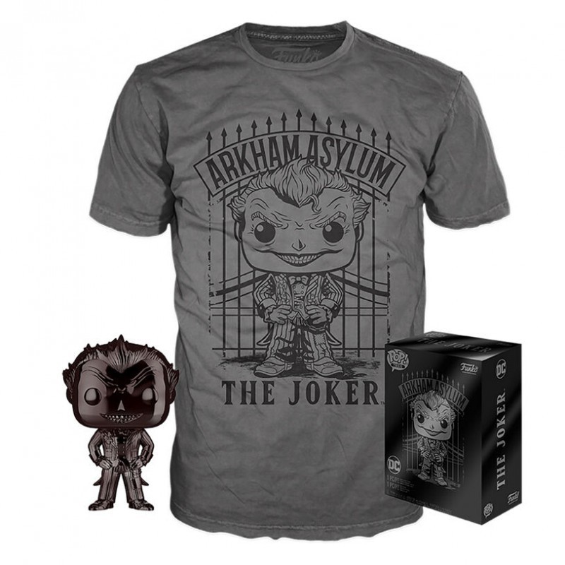 CAMISETA (TALLA M) + FUNKO DC THE JOKER