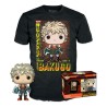 CAMISETA (TALLA M) + FUNKO POP! MY HERO ACADEMIA BAKUGO (249)
