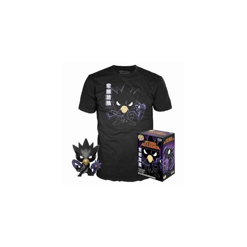 CAMISETA (TASLLA L) + FUNKO POP! MY HERO ACADEMIA TOKOYAMI