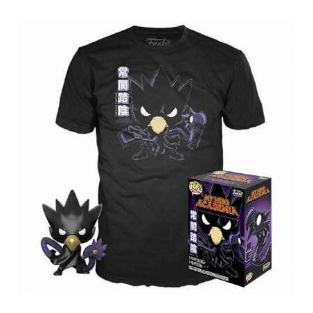 CAMISETA (TASLLA L) + FUNKO POP! MY HERO ACADEMIA TOKOYAMI